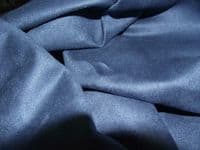 Faux Suede Suedette Fabric Material 150g - DENIM